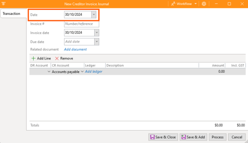 Step 3 - Creditor Invoice Journal (Date).png